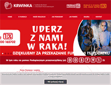 Tablet Screenshot of krwinka.org